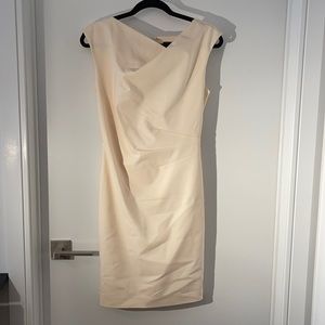 White/cream work/cocktail dress